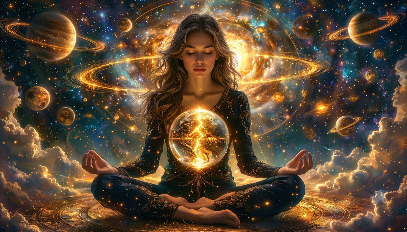 Состояние Творца: женщина, осознанно создающая свою реальность через управление внутренним состоянием.